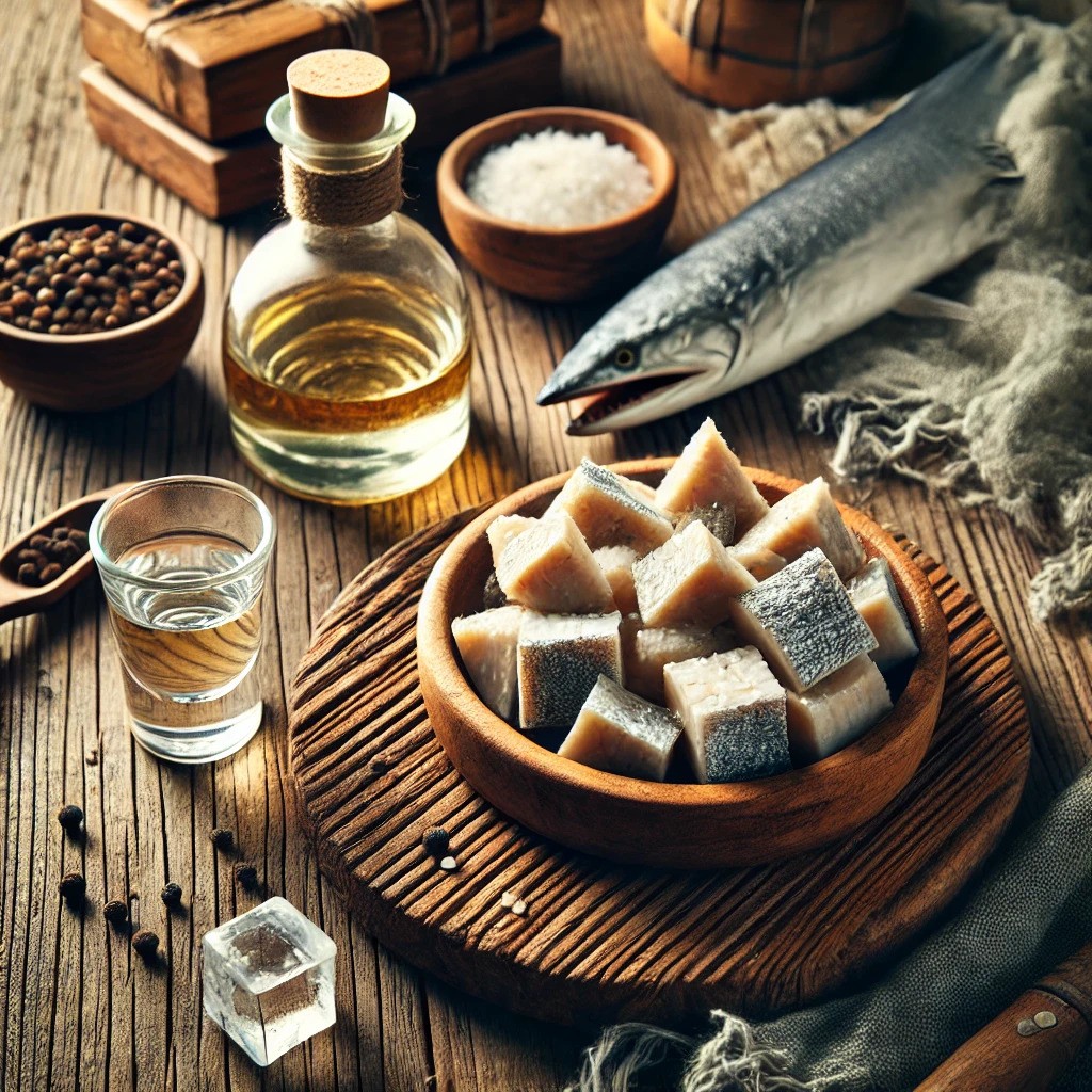 سمك القرش المتخمر في آيسلندا سمك القرش المتخمر في آيسلندا