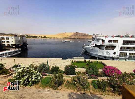 البواخر السياحية في أسوان