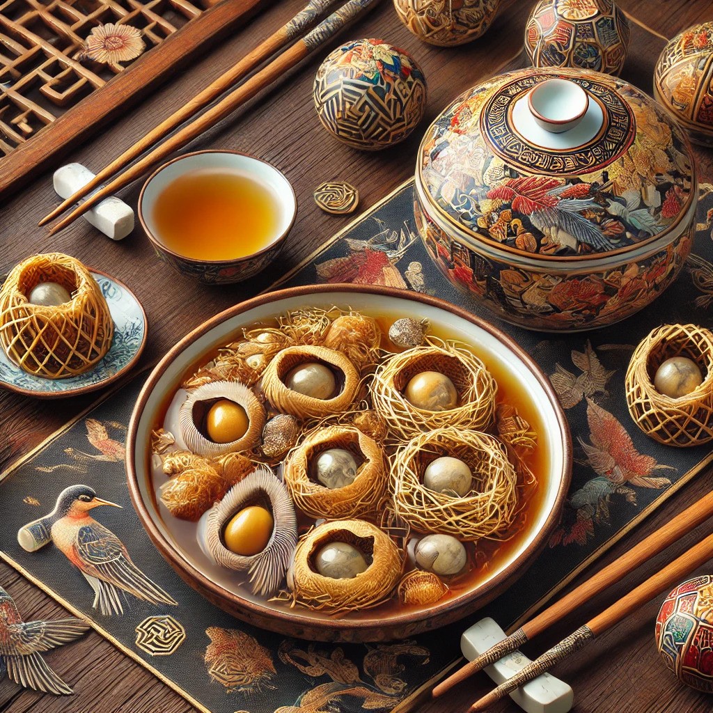 حساء عش الطيور في الصين حساء عش الطيور في الصين