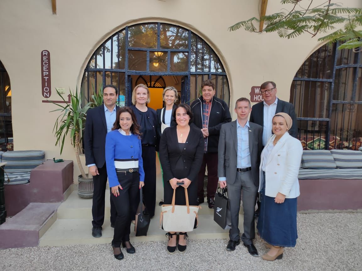 وفد قناصل الدول الإسكندنافية يزورون الأقصر