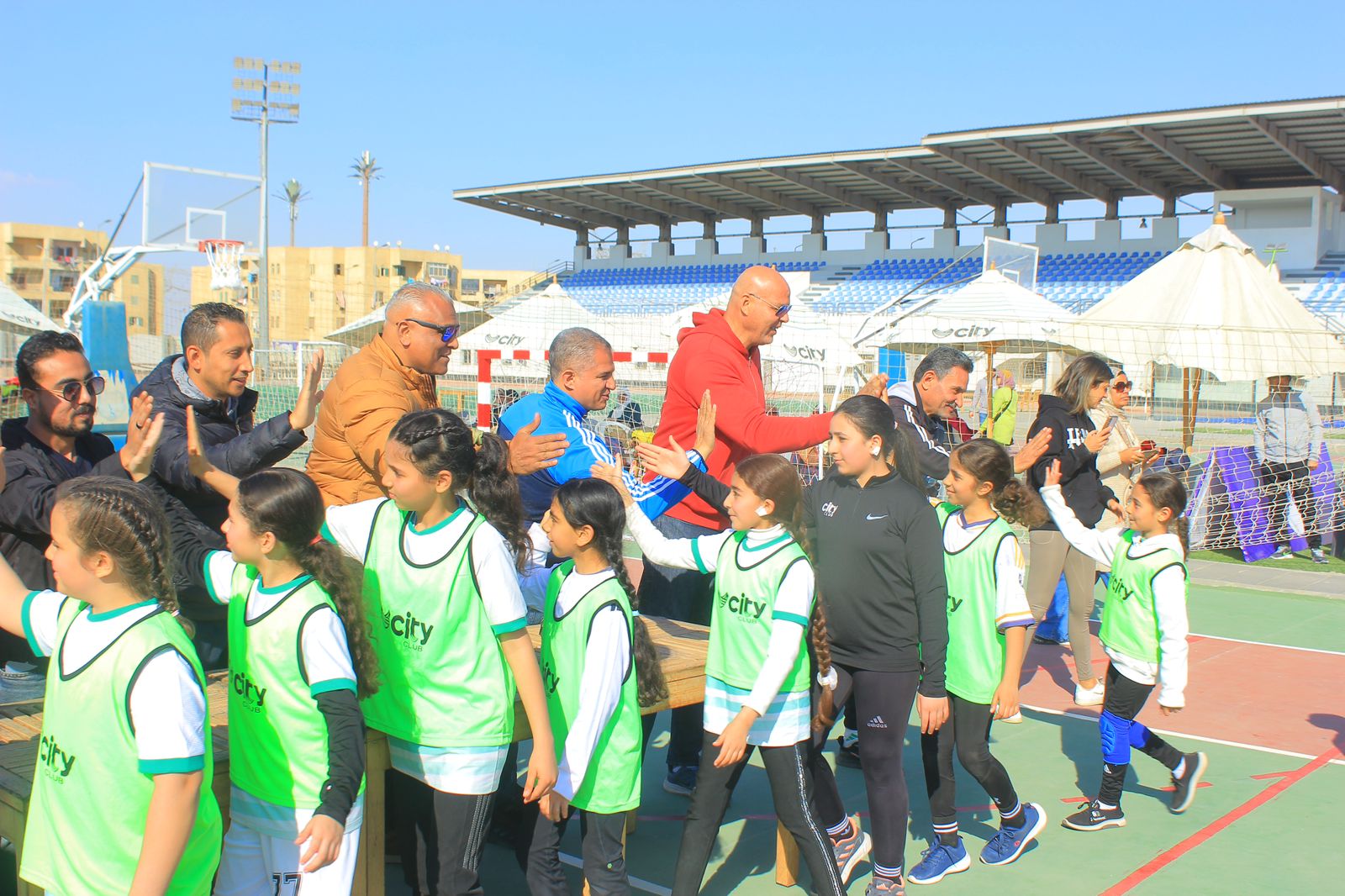 براعم كرة اليد بنات بملاعب سيتي كلوب