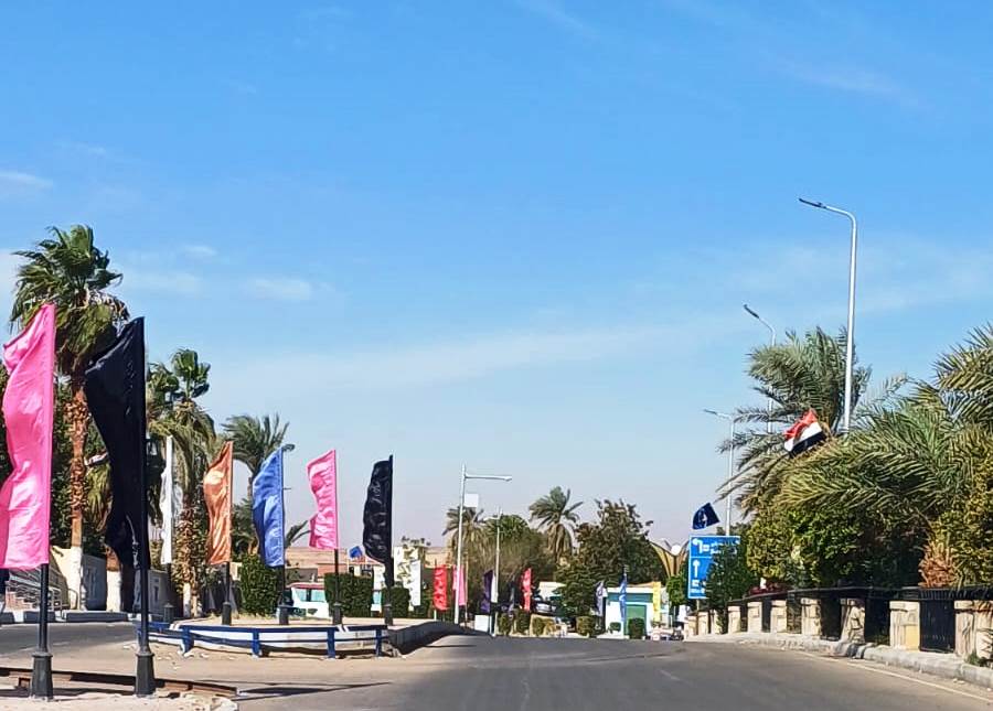 استعداد أبوسمبل لتعامد الشمس استعداد أبوسمبل لتعامد الشمس