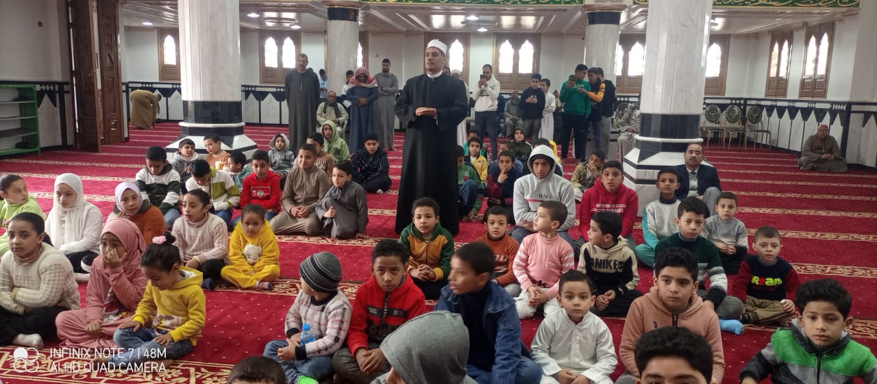 حضور كبير من الاطفال في اللقاء التثقيفي