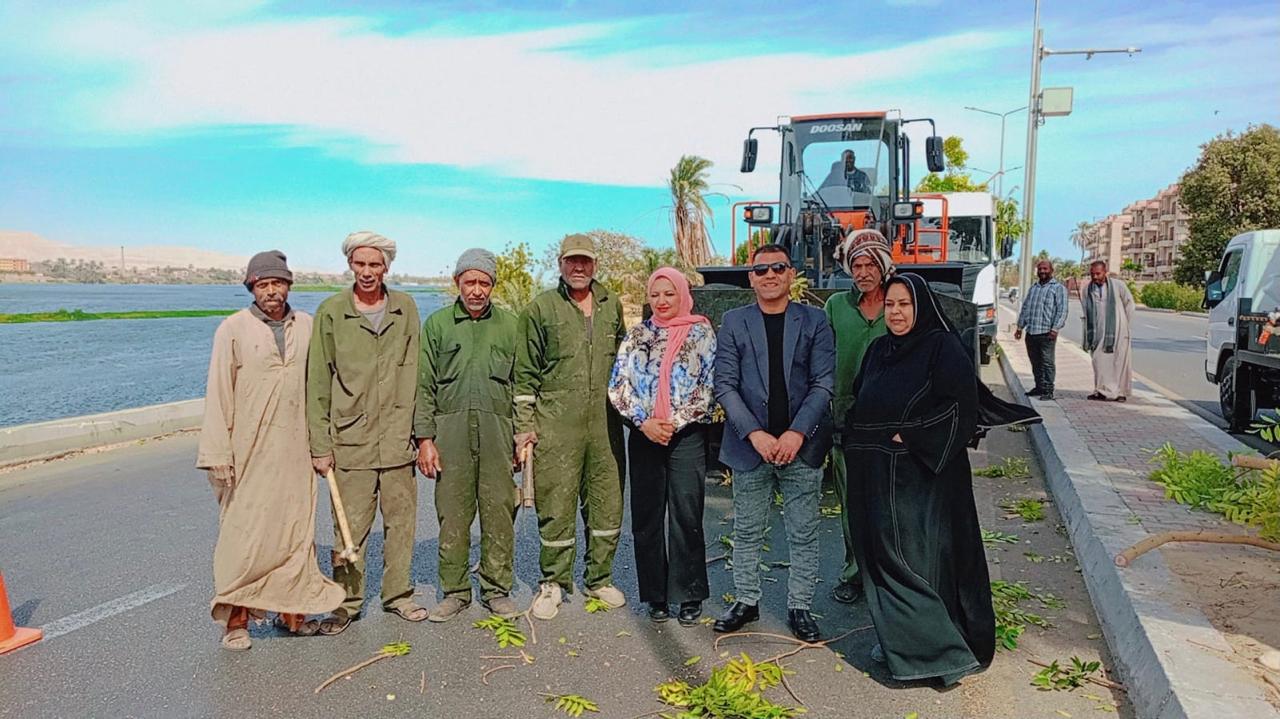 فرحة تكريم الموظف المثالى عن شهر يناير برعاية البرنامج الرئاسي