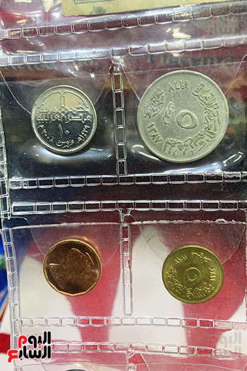 العملات الفضية تذكار مصرى يلف العالم
