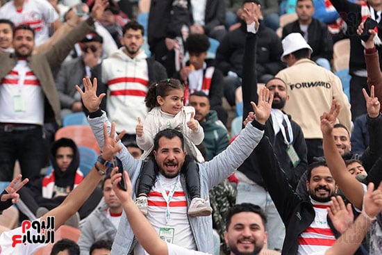 حضور كثيف لجماهير الزمالك