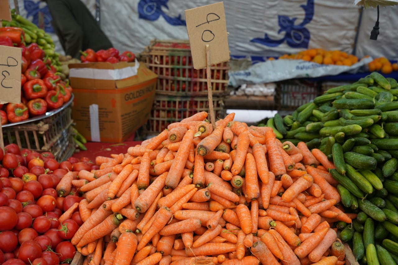 بيع الخضروات باسعار مخفضة - معرض اهلا رمضان