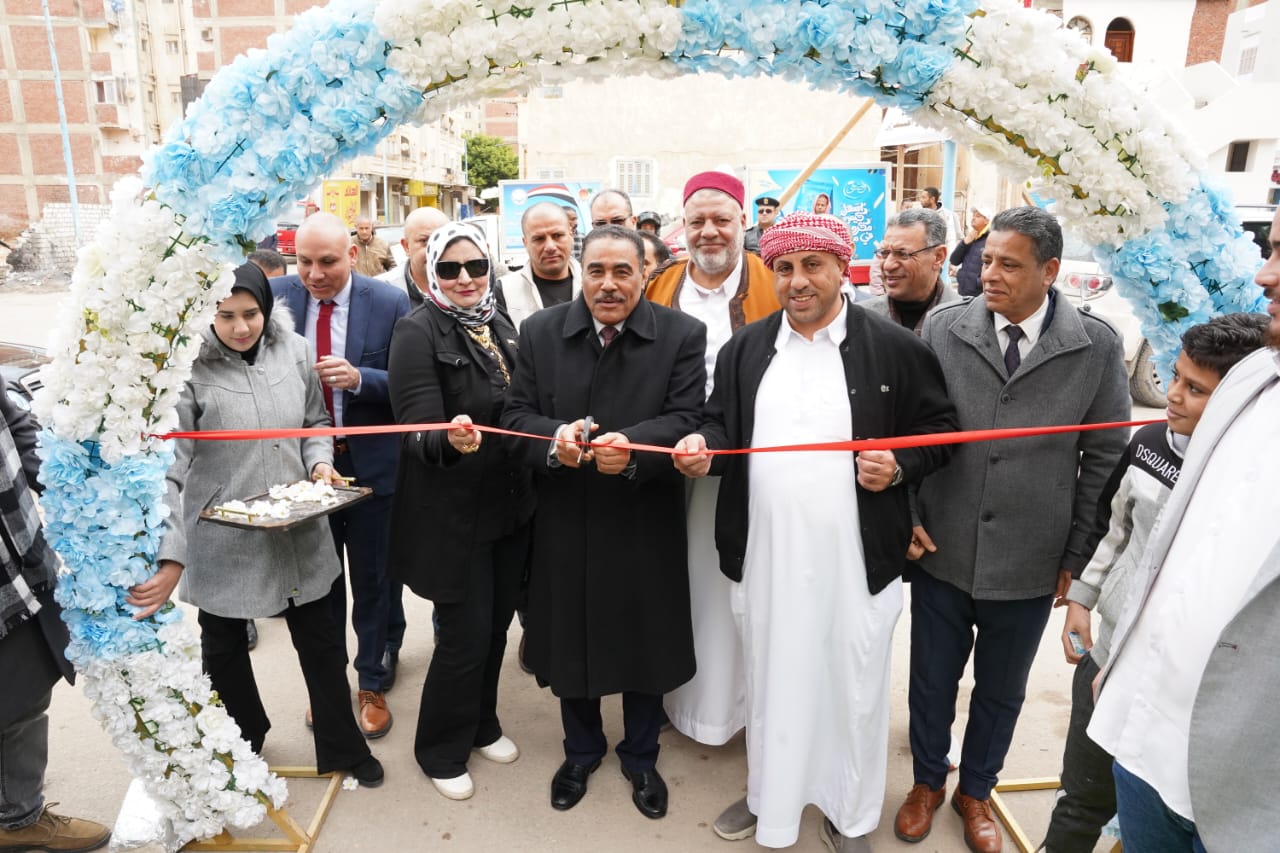 افتتاح محافظ مطروح معرض اهلا رمضان