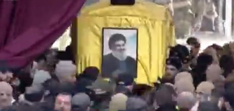 جانب من الجنازة