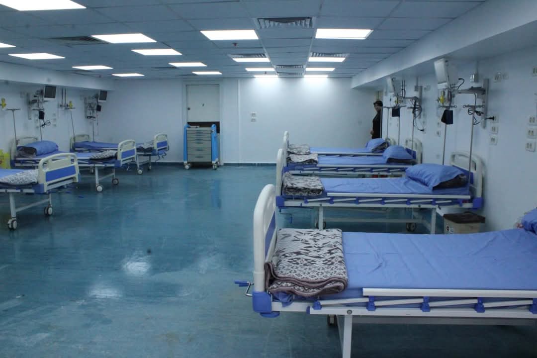 الأسرة داخل المستشفى