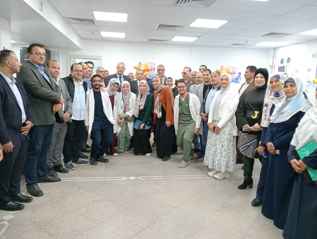 افتتاح اقسام المستشفى