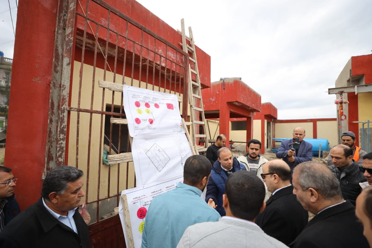 محافظ كفر الشيخ يتفقد محطة رفع صرف صحي جزيرة الفرس محافظ كفر الشيخ يتفقد محطة رفع صرف صحي جزيرة الفرس