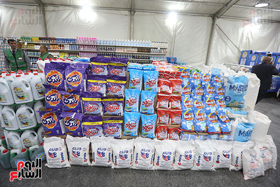 معرض أهلا رمضان 2025 للشركة القابضة للصناعات الغذائية التابعة للوزارة بميدان السواح (7)