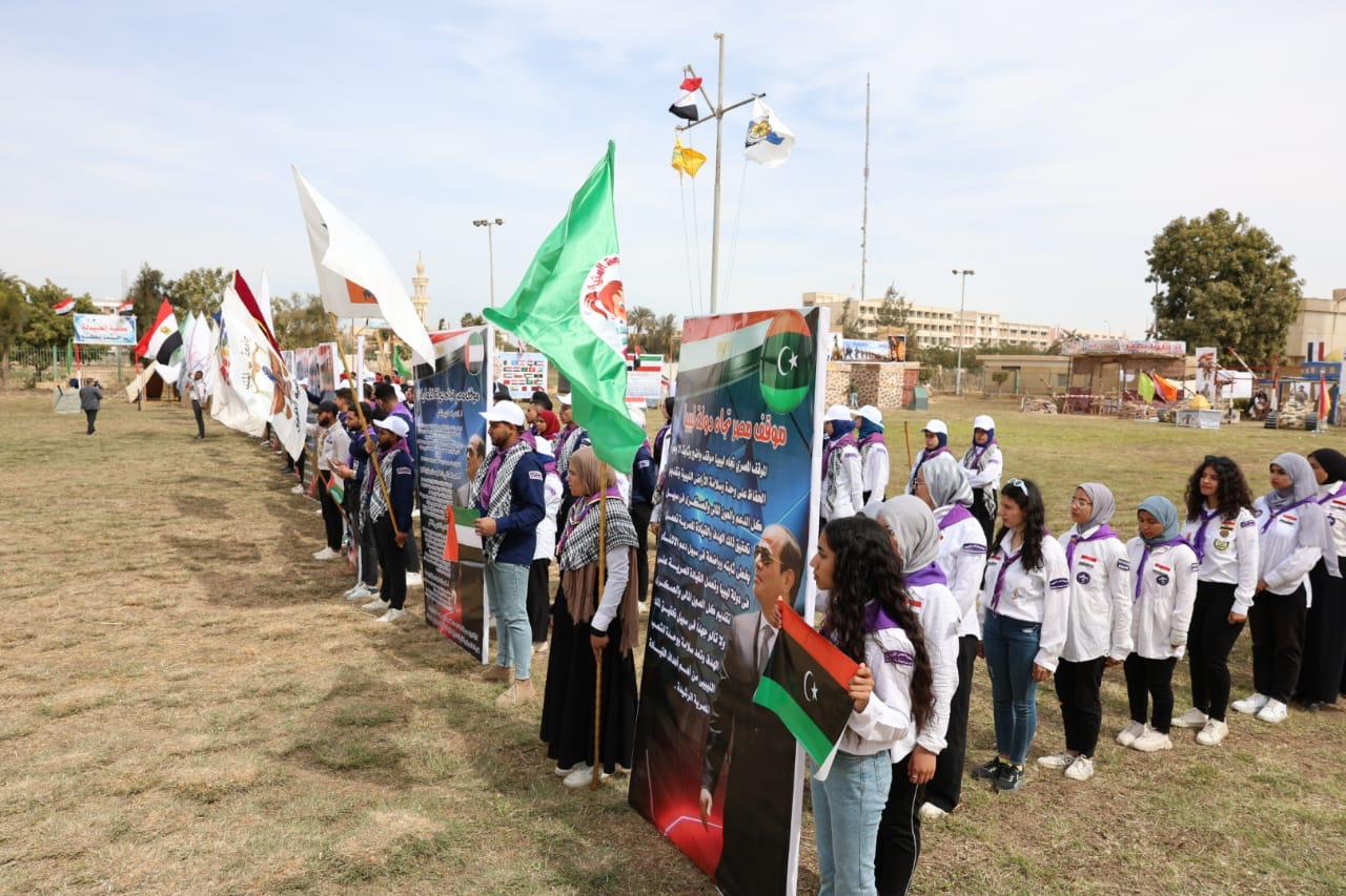 جانب من حضور المحافظ للمهرجان الكشفى (6)