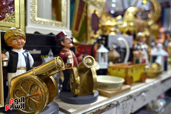 مجسم لمدفع رمضان