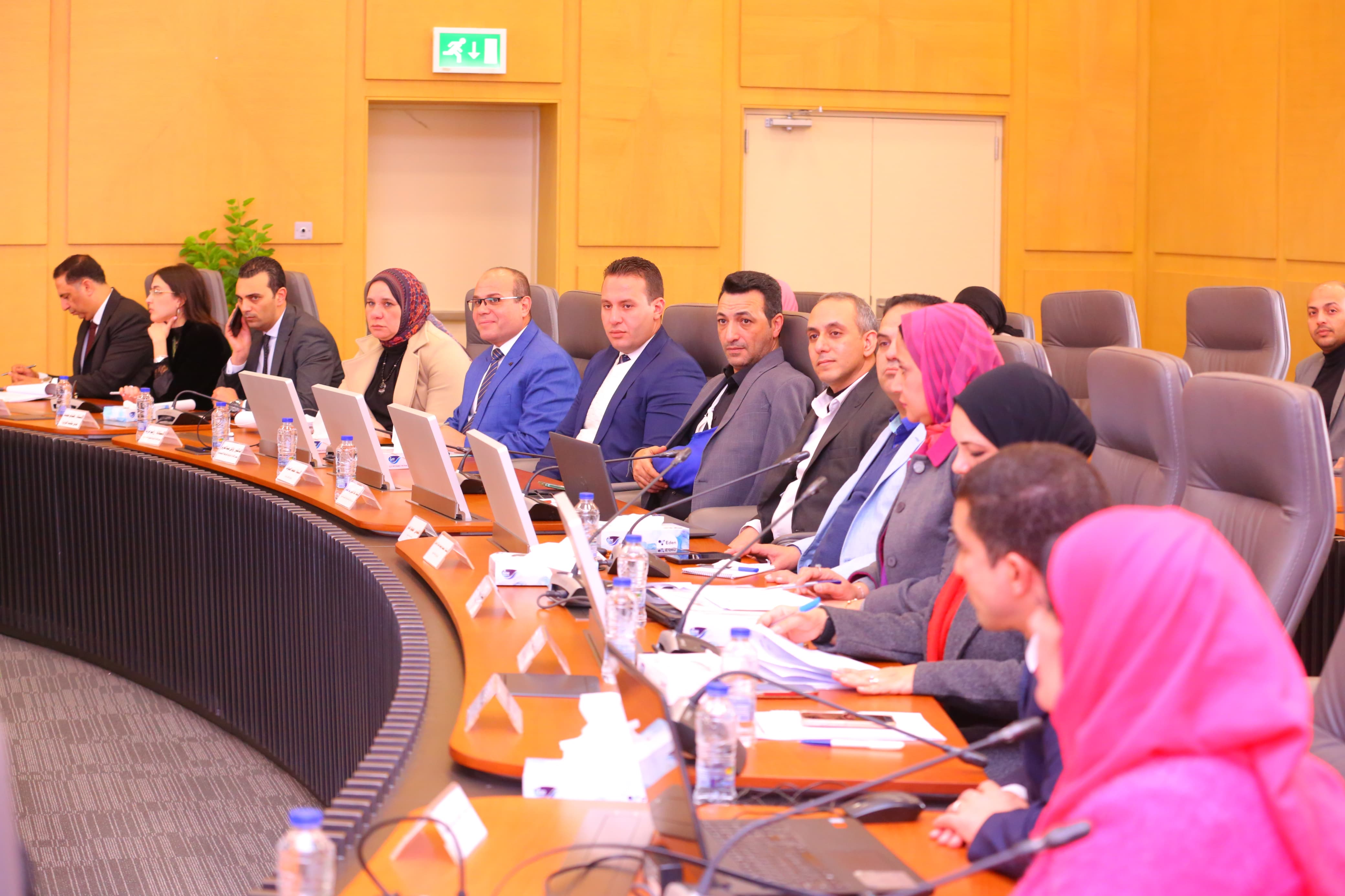 خلال اجتماع اللجنة العليا للأسر البديلة الكافلة برئاسة وزيرة التضامن خلال اجتماع اللجنة العليا للأسر البديلة الكافلة برئاسة وزيرة التضامن