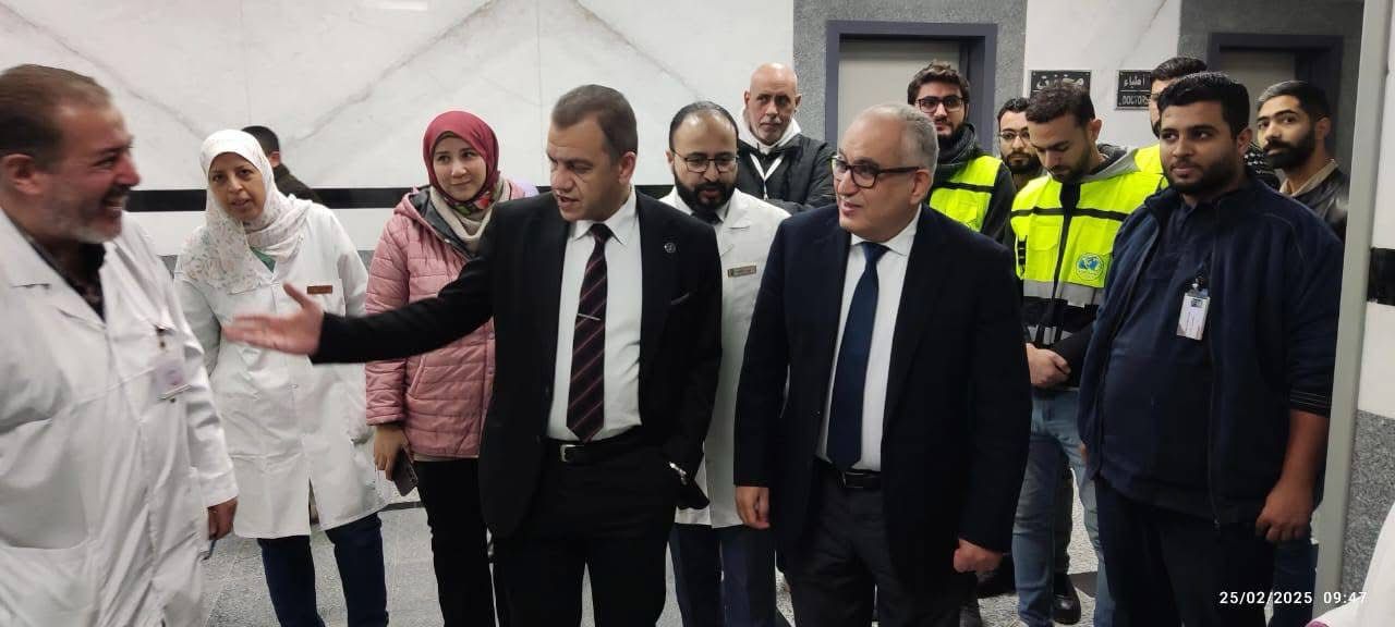 رئيس هيئة التأمين الصحي يتفقد أعمال التطوير في مستشفى أطفال مصر رئيس هيئة التأمين الصحي يتفقد أعمال التطوير في مستشفى أطفال مصر