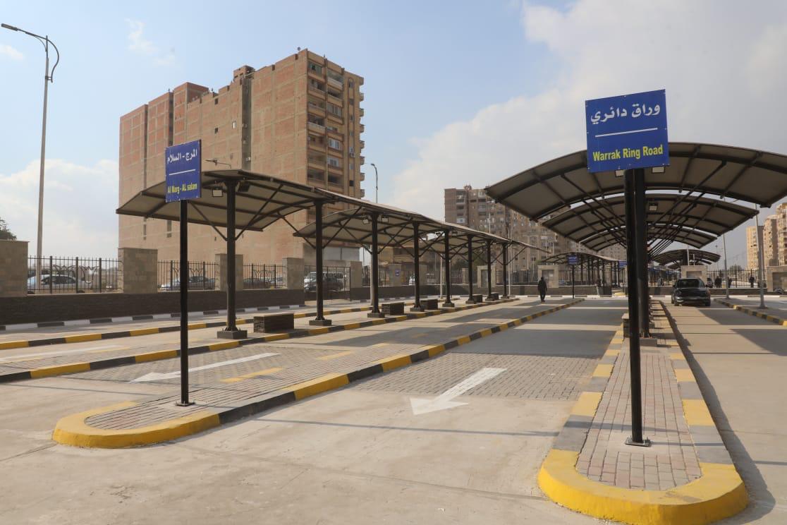 التجهيزات النهائية بموقف الشيشيني التجهيزات النهائية بموقف الشيشيني