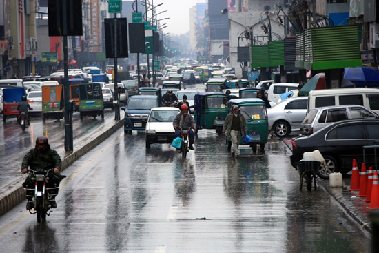 أمطار غزيرة فى باكستان (8)