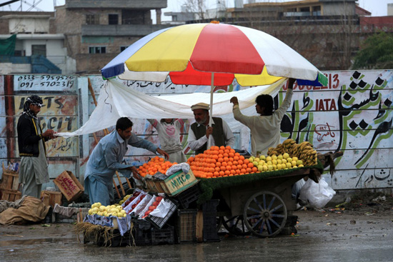 أمطار غزيرة فى باكستان (4)