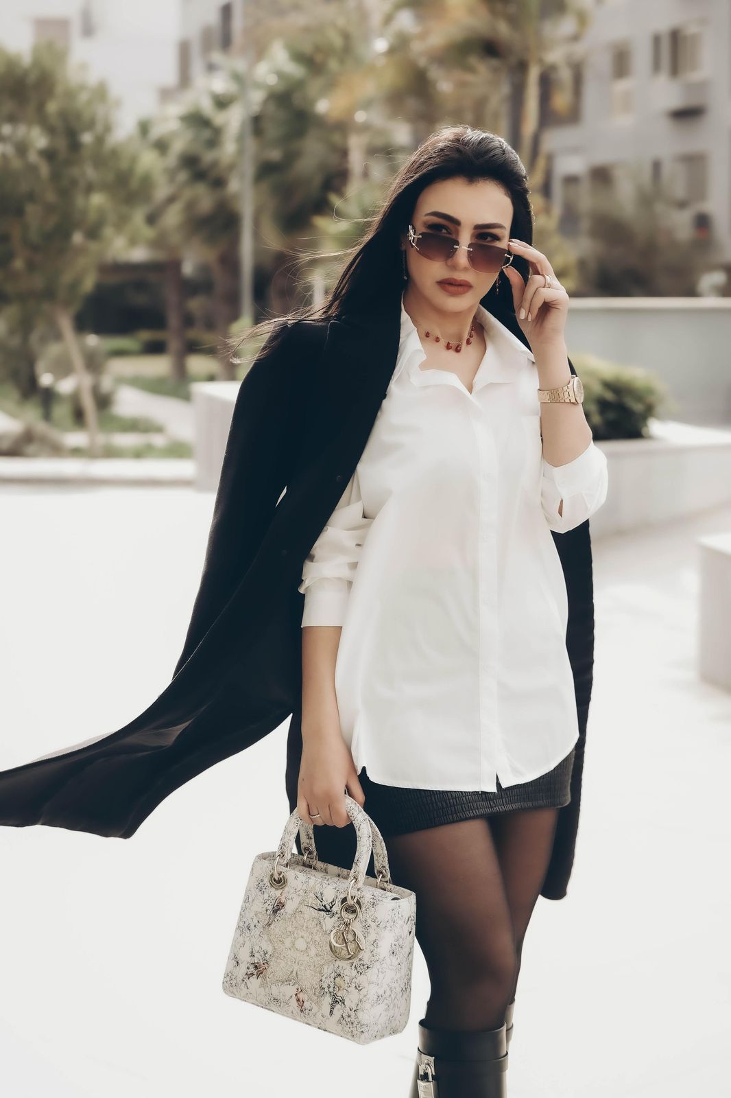 النجمة دينا فؤاد بإطلالة ساحرة (4)