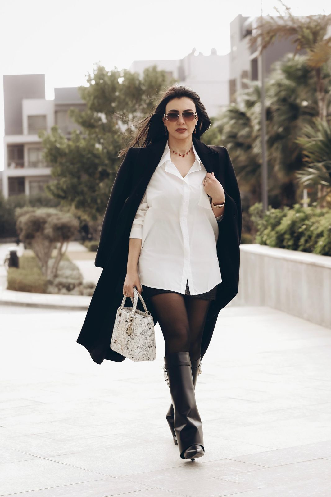 النجمة دينا فؤاد بإطلالة ساحرة (2)