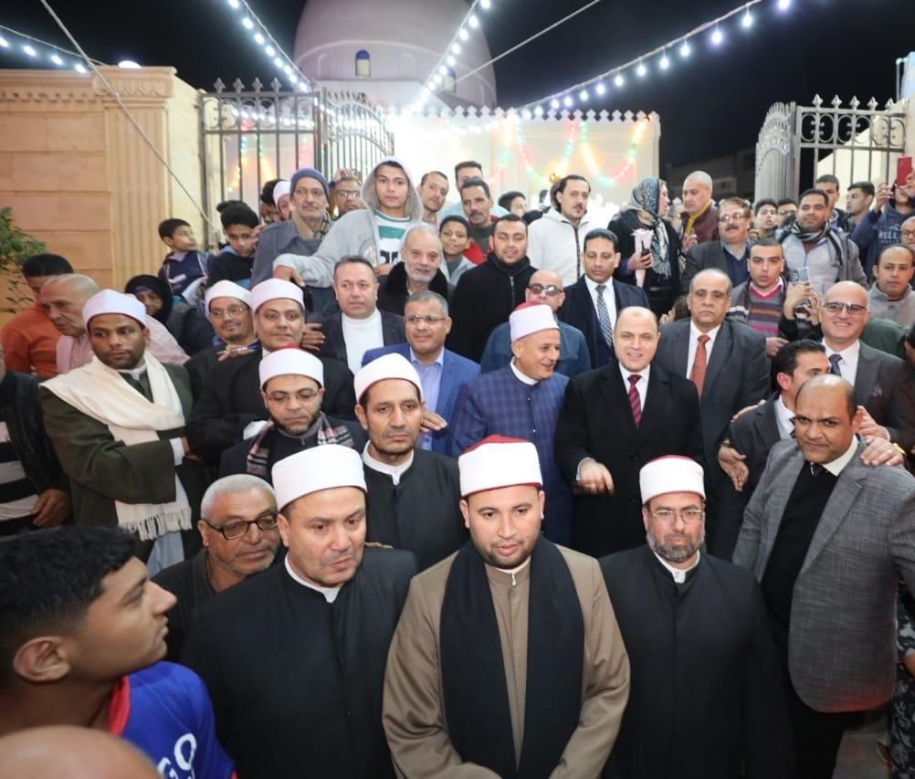 محافظ كفر الشيخ خلال الإفتتاح