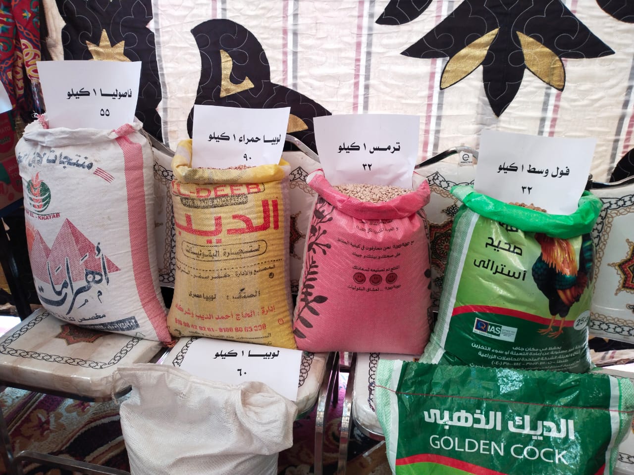 المنتجات بالمعرض