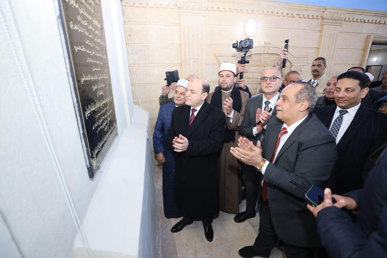 محافظ كفر الشيخ يفتتح المسجد