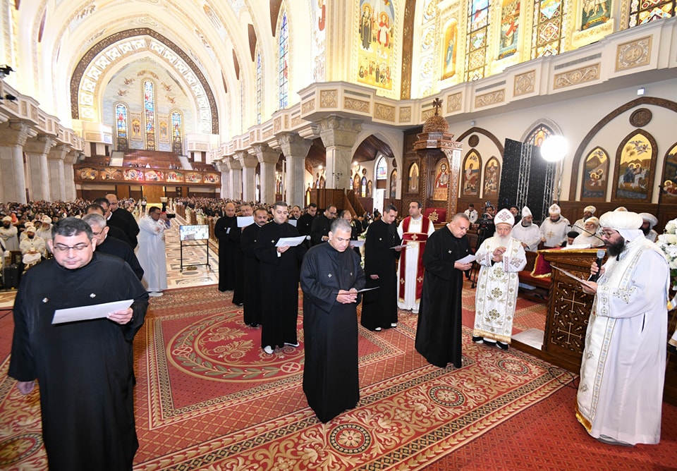 قداس رسامة الأباء الكهنة