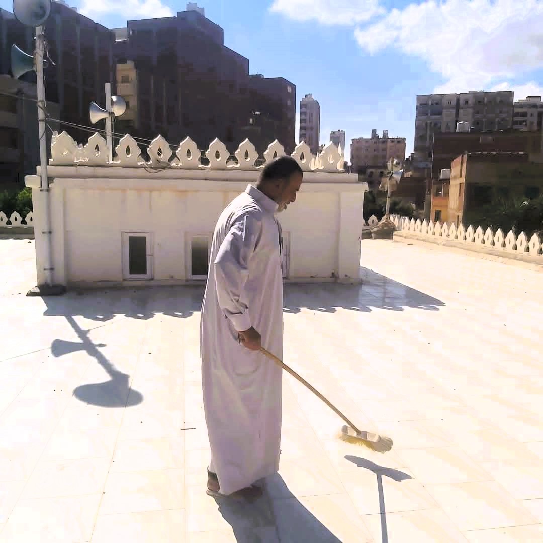 تنظيف المساجد قبل رمضان - مطروح