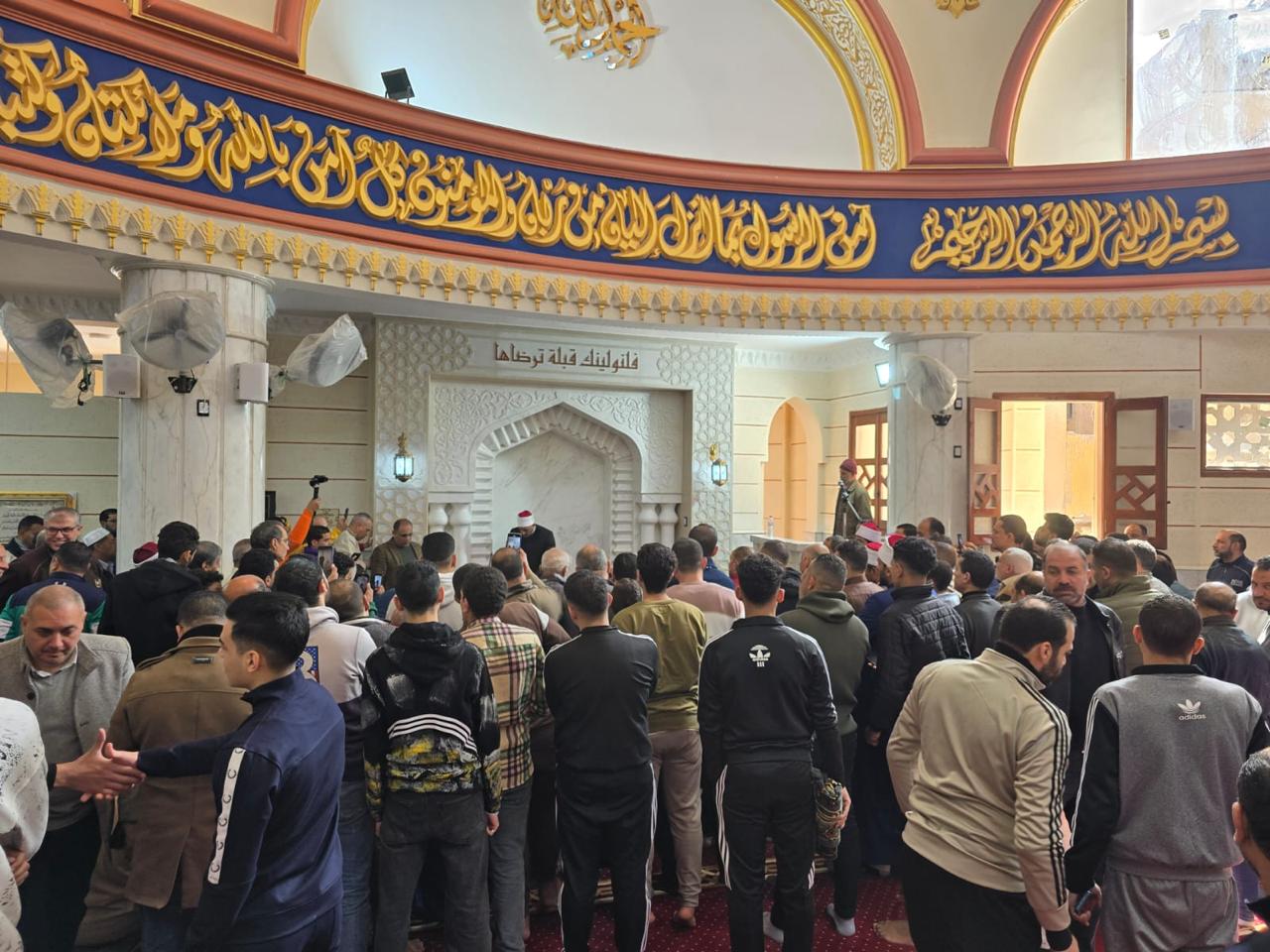 جانب من افتتاح المساجد جانب من افتتاح المساجد