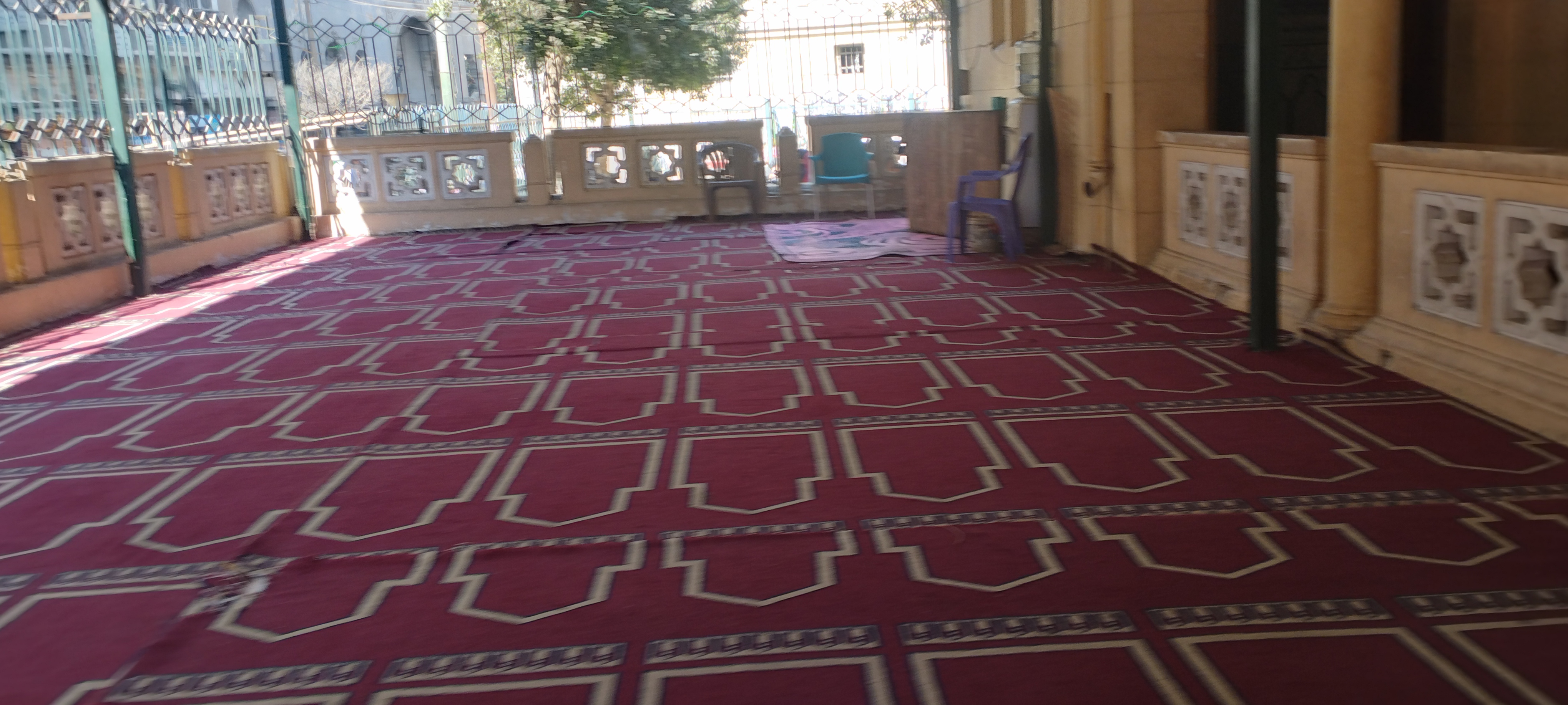 مسجد الفولى يستعد لصلاة التروايح
