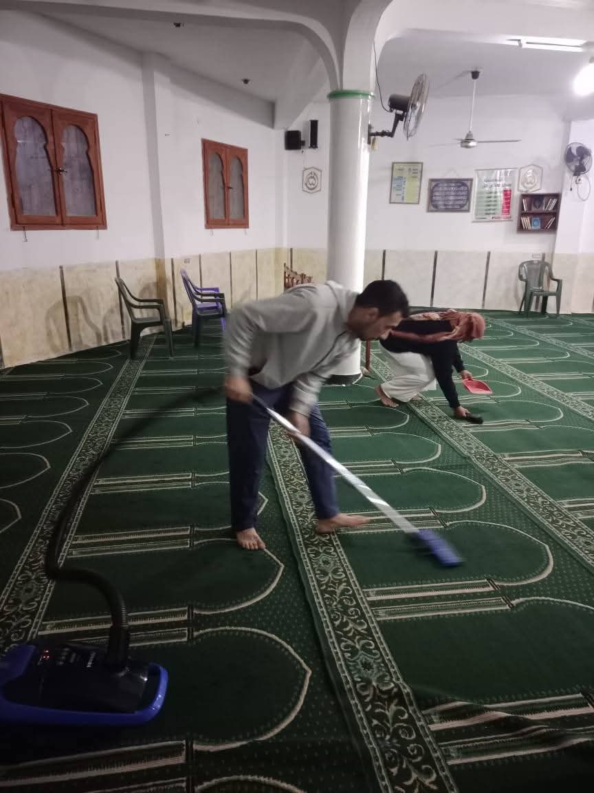 حملة تنظيف مساجد رمضان