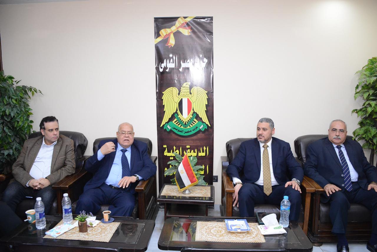 239a0844-7a35-4eb1-ba03-68a81e08d484 مصر القومى والجيل الديمقراطى يجتمعان لتنسيق المواقف الحزبية