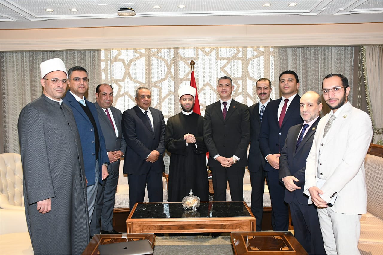 وزير الأوقاف ونادى قضاة بورسعيد