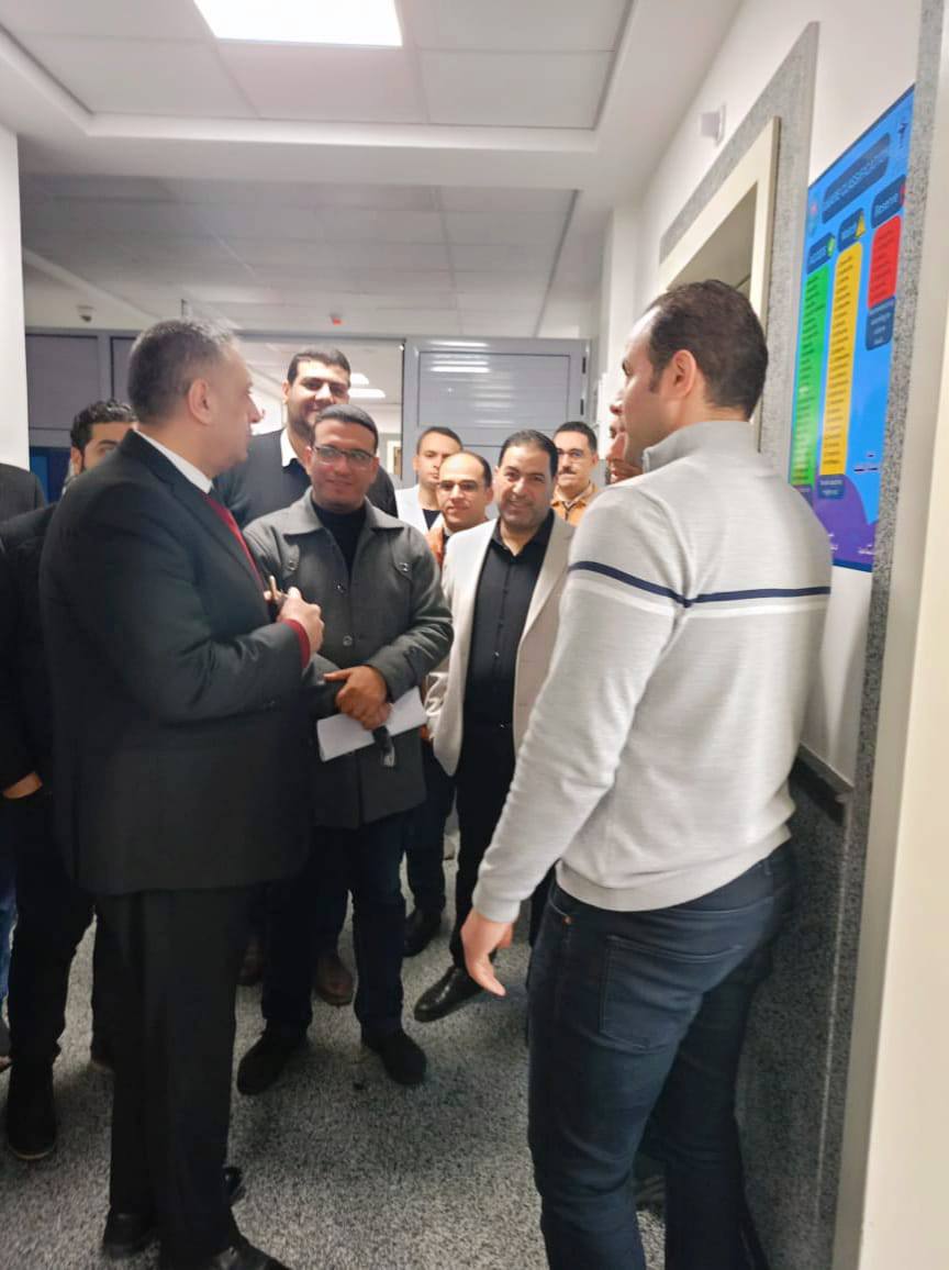 وكيل صحة كفر الشيخ يتفقد مستشفى الحميات بدسوق