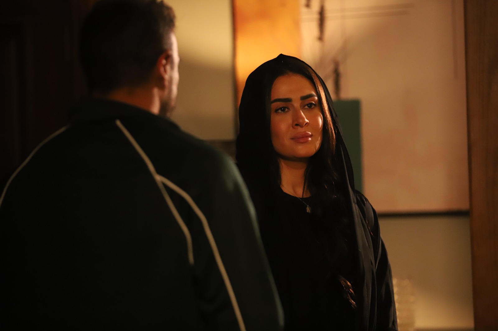 ميرنا نور الدين مع احمد العوضى