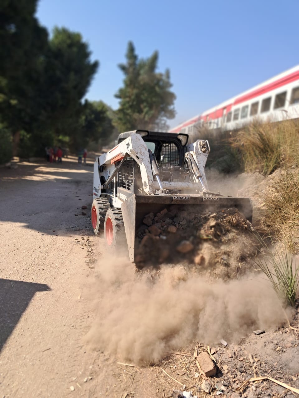 حملات نظافة مكثفة بقرى المريس ومنشية النوبة والعديسات بحري