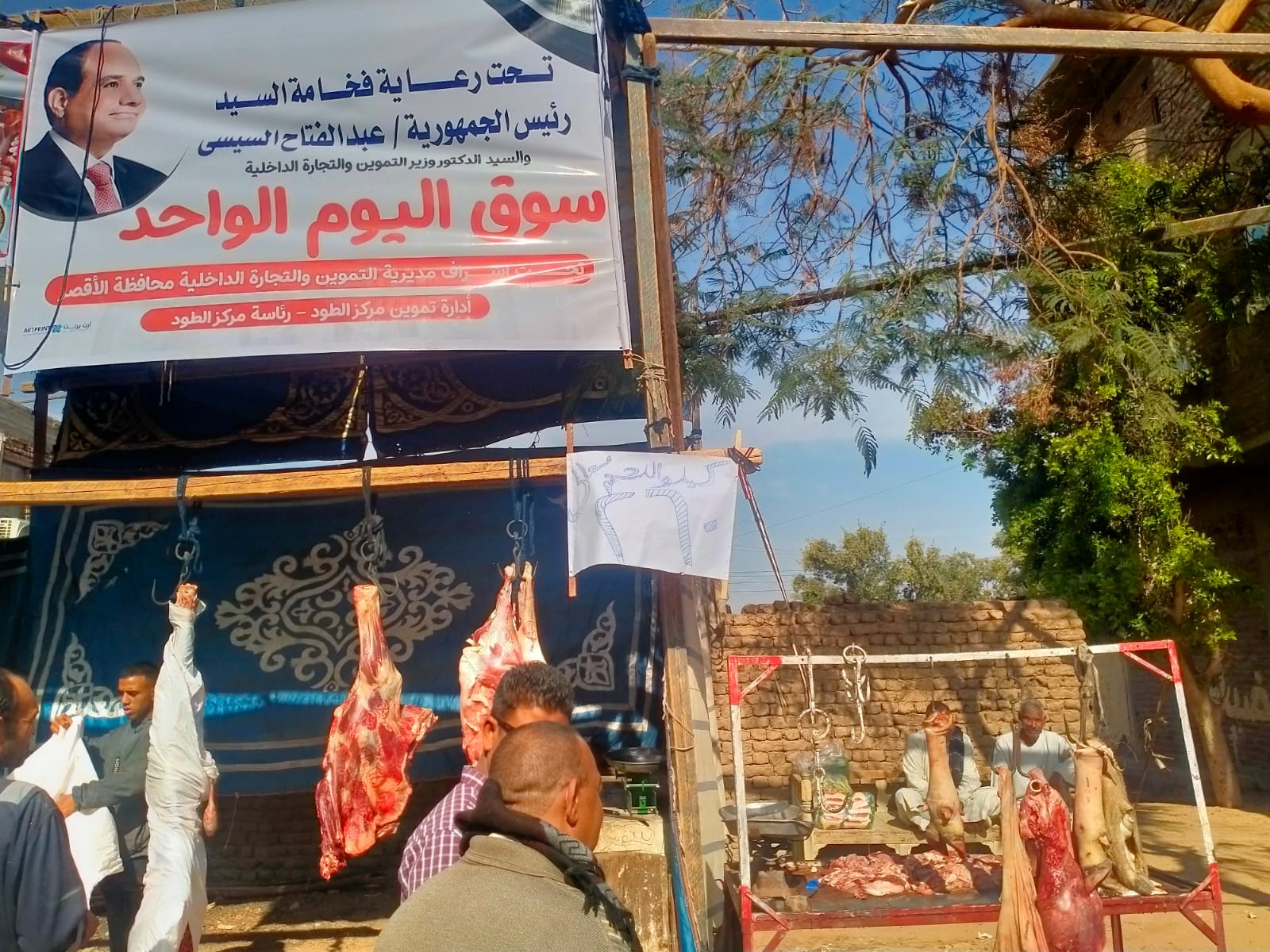 الأقصر تشهد فتح سوق جديد من أسواق اليوم الواحد بمدينة الطود الأقصر تشهد فتح سوق جديد من أسواق اليوم الواحد بمدينة الطود