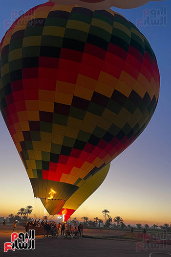 توافد-الأجانب-على-البالونات-للتحليق-فى-سماء-الأقصر
