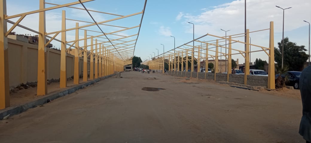 أعمال تطوير موقف الأقاليم فى مدينة الأقصر أعمال تطوير موقف الأقاليم فى مدينة الأقصر