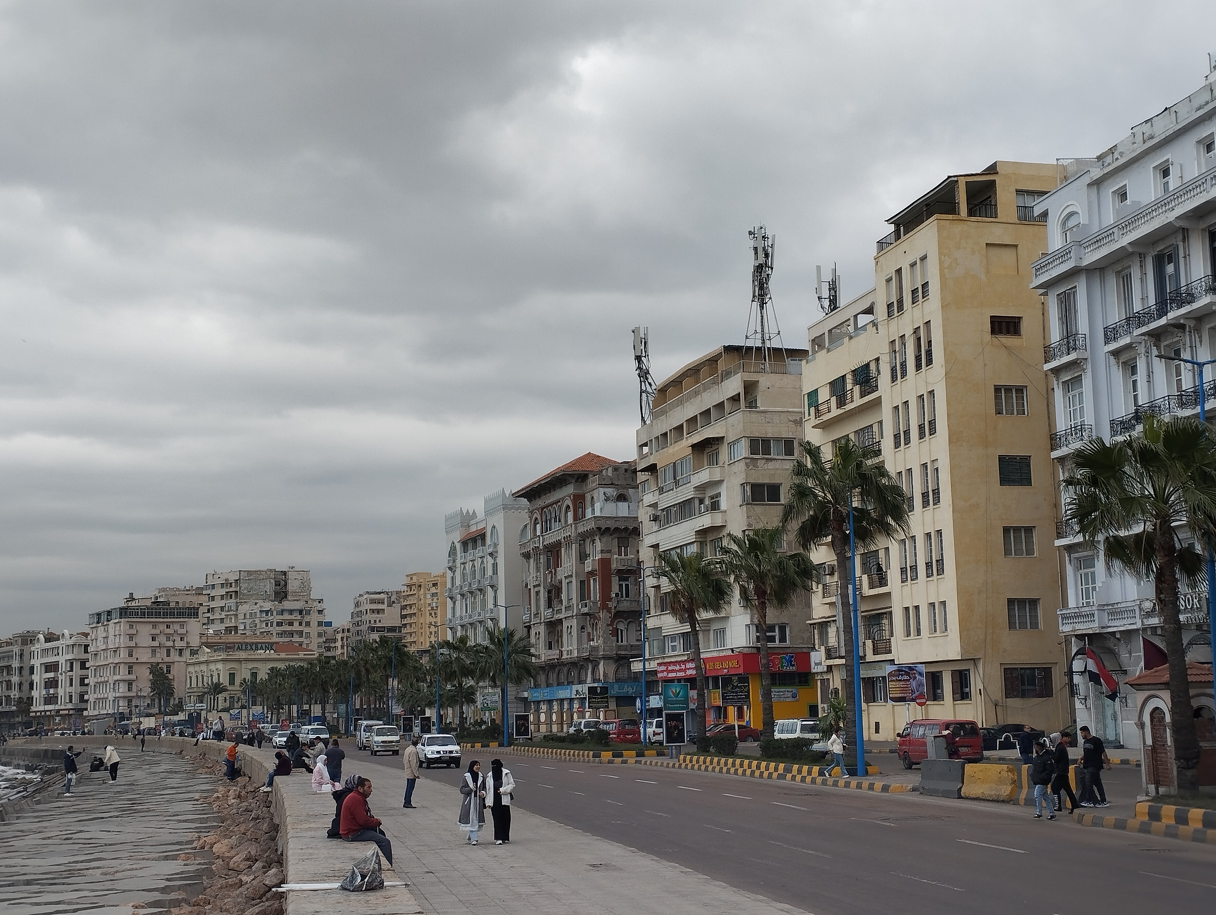 حالة الطقس بالإسكندرية شديد البرودة حالة الطقس بالإسكندرية شديد البرودة