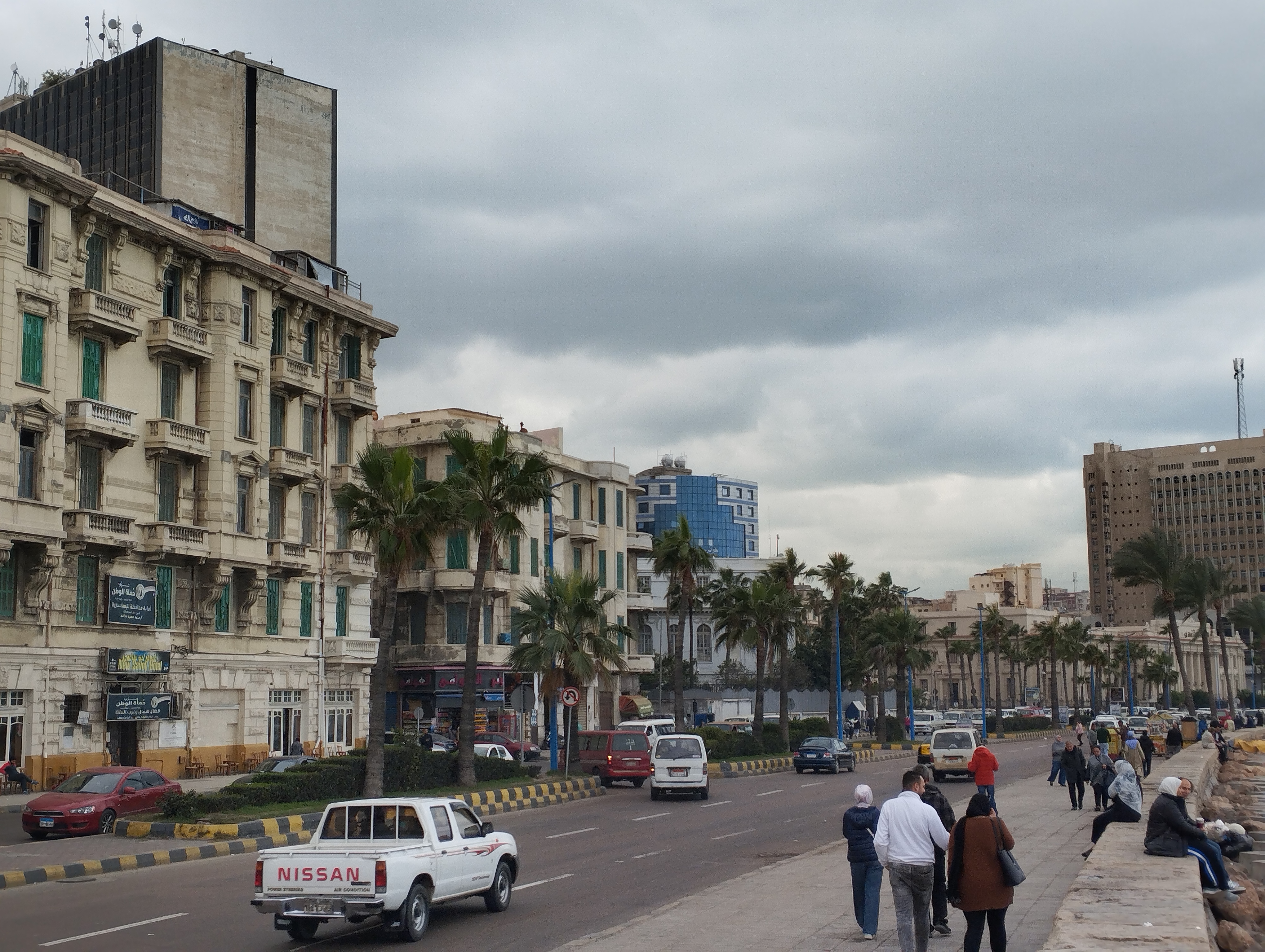 انخفاض بدرجات الحرارة في الإسكندرية انخفاض بدرجات الحرارة في الإسكندرية