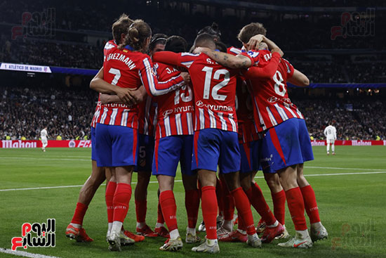 احتفال لاعبى أتليتكو مدريد احتفال لاعبى أتليتكو مدريد