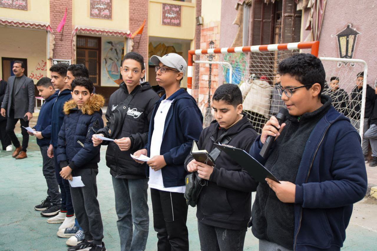 الاذاعه المدرسية اليوم