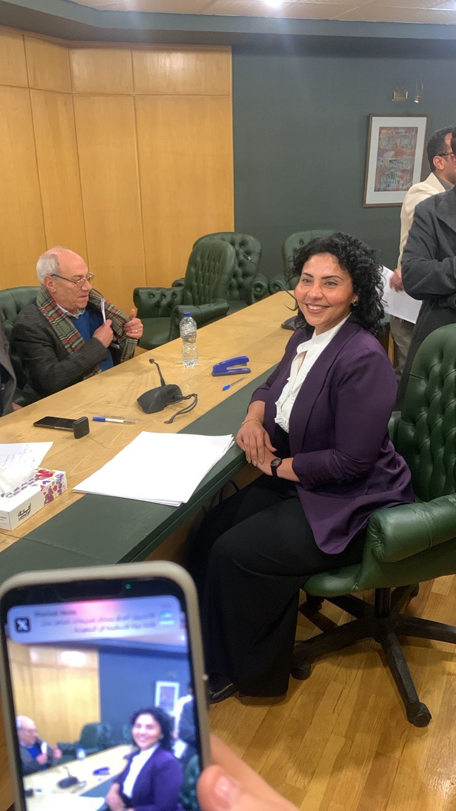 مرشحة بانتخابات النقابة على منصب عضوية مجلس