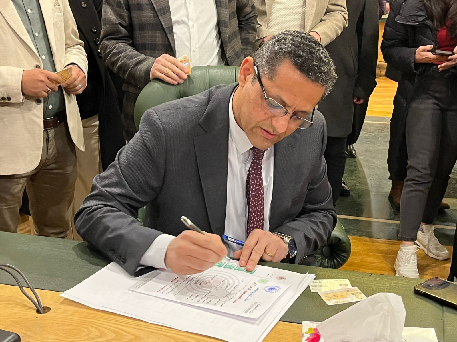 خالد البلشي يتقدم لانتخابات التجديد النصفى بنقابة الصحفيين