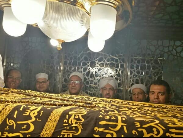 وفد العائلة الحجاجية يوجهون الدعوة لمسئولى الأقصر لحضور إحتفالات المولد وفد العائلة الحجاجية يوجهون الدعوة لمسئولى الأقصر لحضور إحتفالات المولد