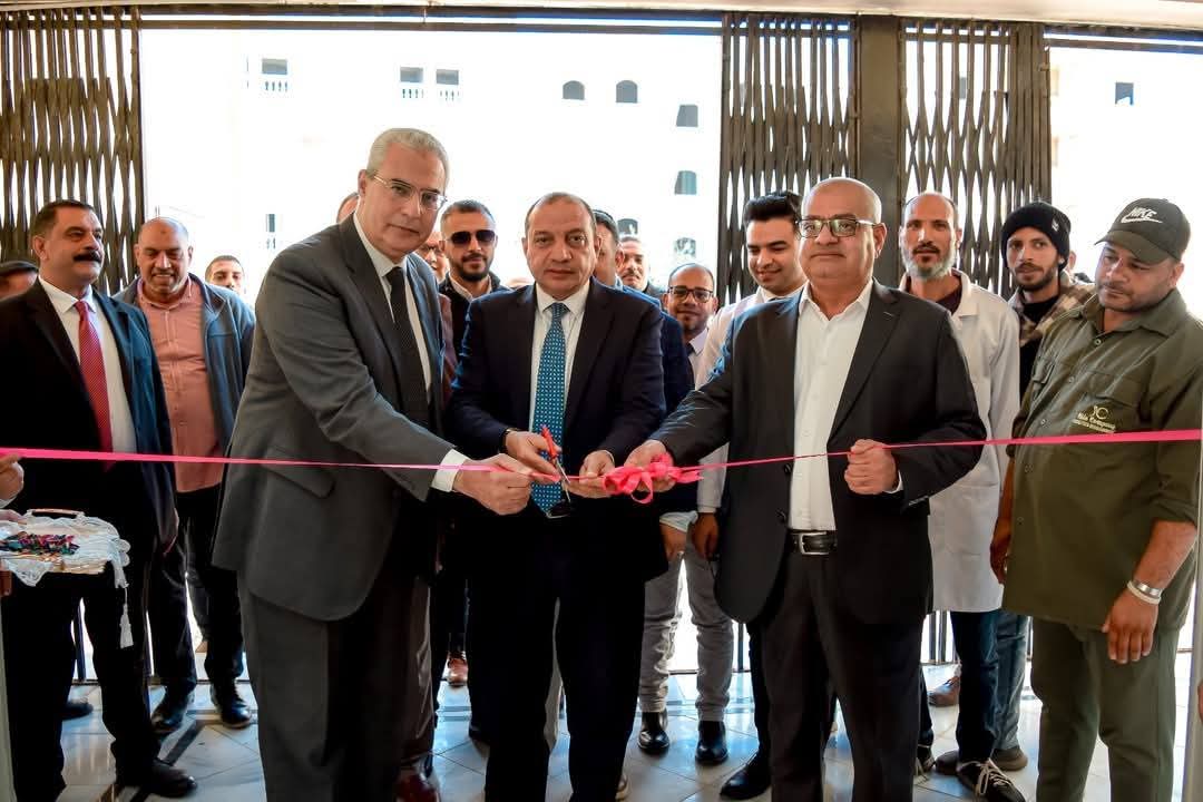 افتتاح اقسام المستشفى